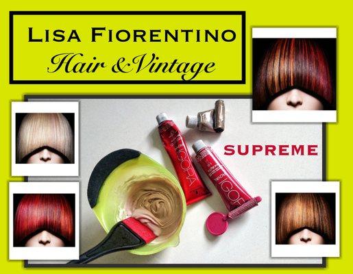 We use the finest quality hair coloring products in the market.