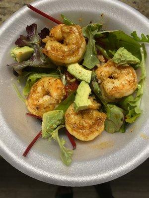 Shrimp and avocado salad