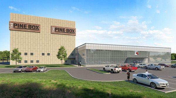 Pine Box rendering in Wilmington, DE