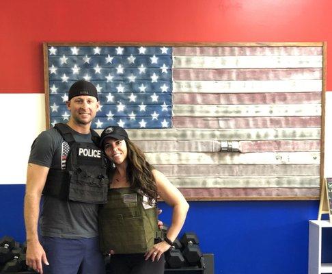 Fratt and I after "Murph" Memorial Day workout