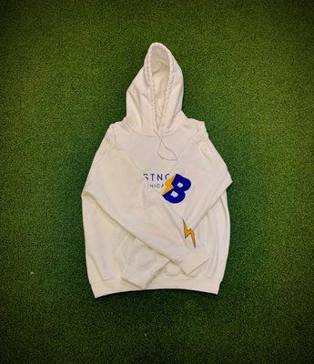 Boostnow365 Apparel 
 White Hoodie