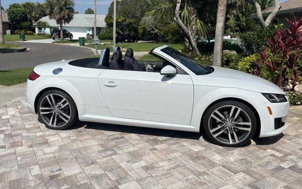 My new used 2017 Audi TT