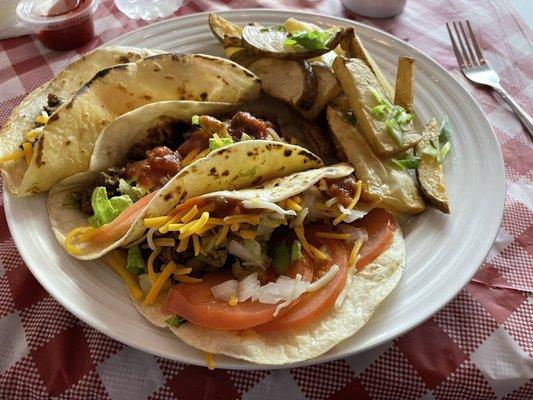 Taco plate. Excellent!