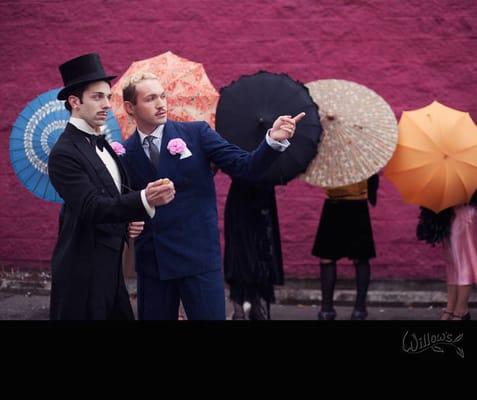 1920s Men's Clothing shot by Willow's Photography.