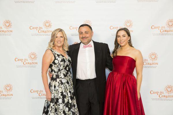 We are proud to support a variety of local charities. This was the Camp del Corazon Gala.