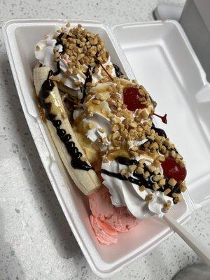 Banana split!