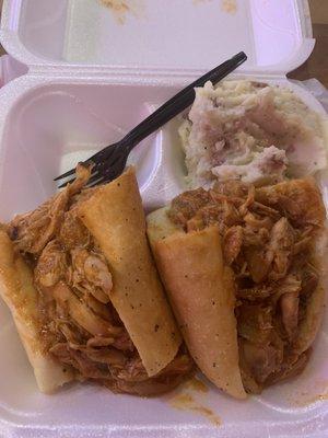 BBQ Pulled Chicken Plate