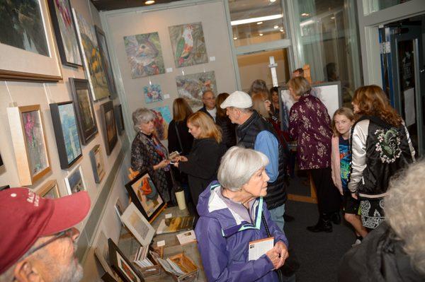 Winslow Art Center Studio & Galleryplays hosts for First Friday Art Walk