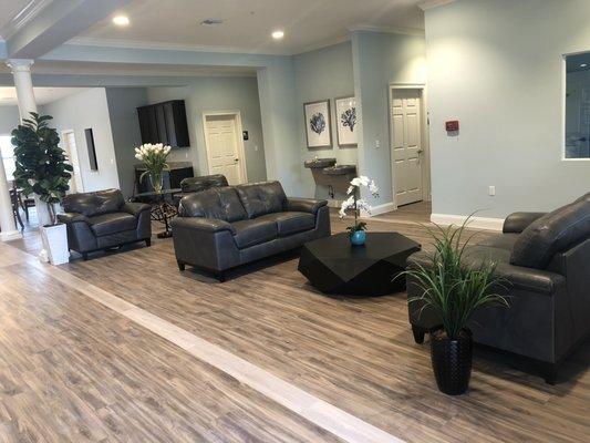 Family Room area for our Residents and Guests to relax and enjoy good company