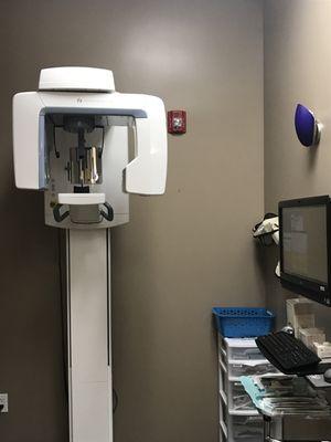 Our high tech Panoramic X-ray Machine.