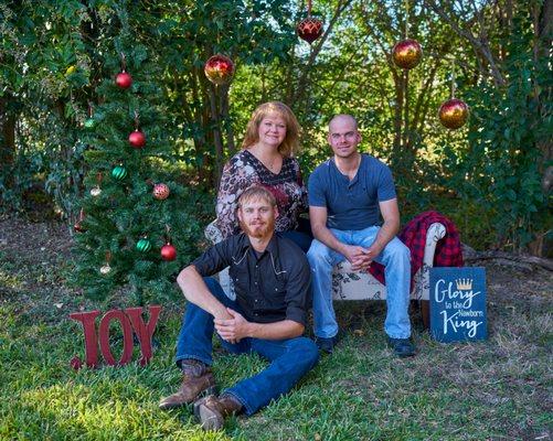 Christmas Family Portrait