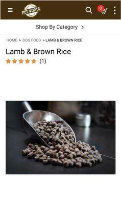 You can order our Lamb and Brown Rice formula easily on our website and receive it on Wed or Sat with our Free Local Delivery!