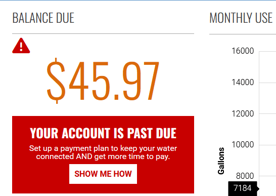 Bill was due 02/08 this month.  How many customers are getting charged unnecessarily so SAWS can make extra money?