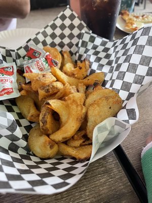 Sidewinder fries