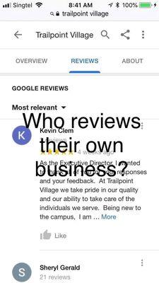 Several of their employees rated their business.