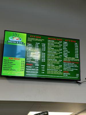 Menu as of Jan 2024 (2/3)