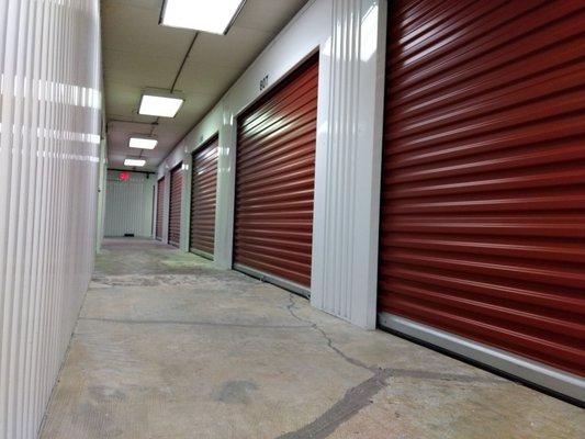 Interior Climate Controlled storage units