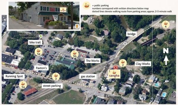 From their website: a comprehensive map of available parking