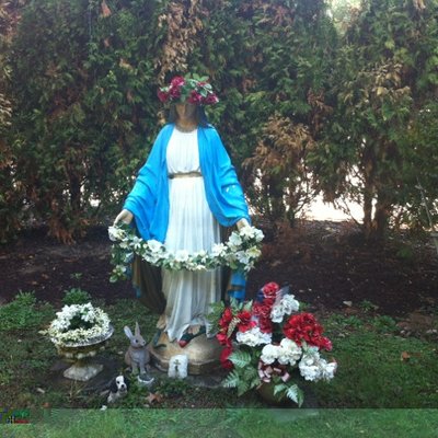 Mother Mary Meditation Garden