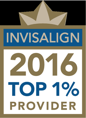 2016 Top 1% Invisalign Provider