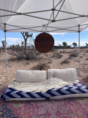 All female Camp out Event in joshua tree