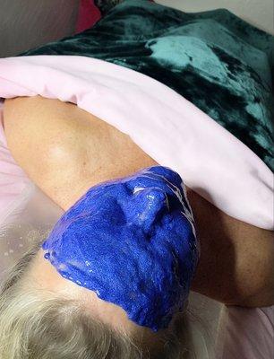 Cooling & Soothing Jelly Mask after a Relaxing Deluxe Facial Treatment!