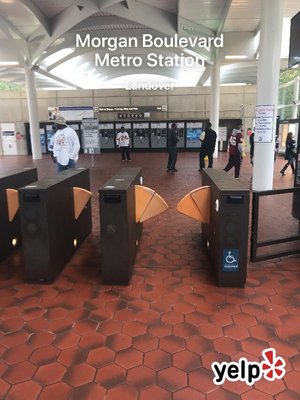 Morgan Boulevard Metro Station