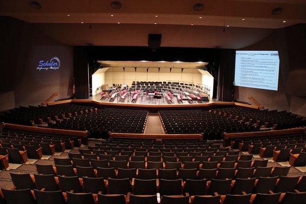 Schuler Performing Arts Center is located in NIC's Boswell Hall is home to music and theatre performances, community and  touring events.