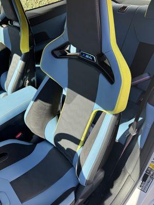 Ceramic coated seats!