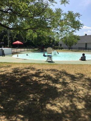 Please note there are not many chairs. Mostly benches along the fence and a few picnic tables.