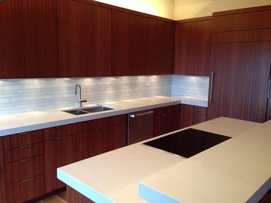 Under cabinet and above cabinet LED lighting