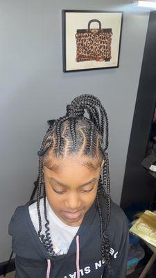 Kid braids