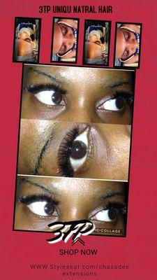 Eyelash Extensions Set