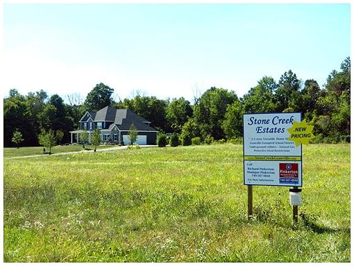 Stone Creek Estates, Granville www.StoneCreekGranville.com 2-3 Acre Building Sites