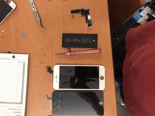 Cellular phone repair