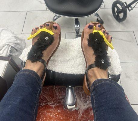 Done with Pedicure