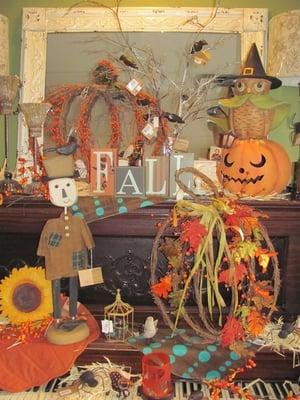 Fall Display At Rio Hometown Pharmacy