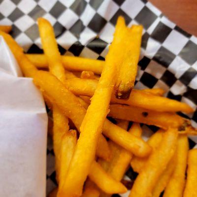 Best fries, after I'd eaten half  ‍