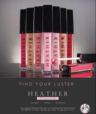 Find your luster.