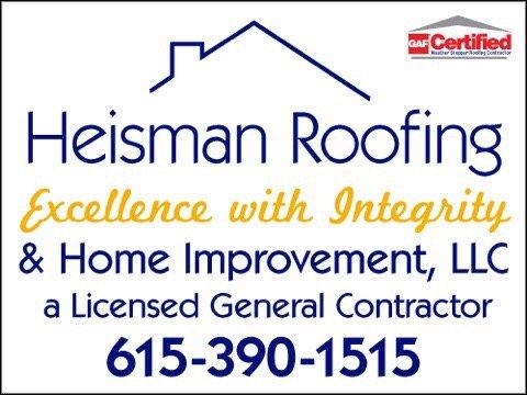 Heisman Roofing & Home Improvement LLC