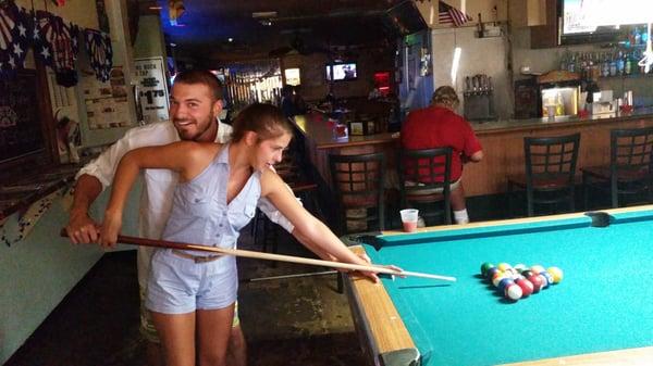 Pro pool players