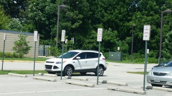 Carpool parking and hybrid parking.