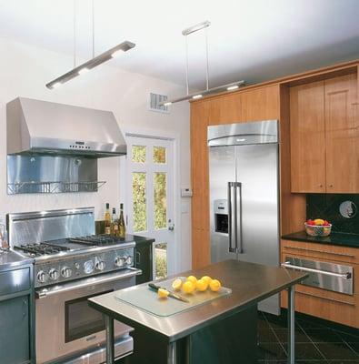 High end appliances and cabinetry