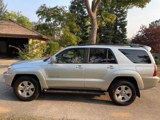 The 4Runner I purchased