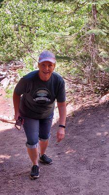 Hiking in Yellowstone National Park