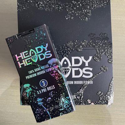 Heady heads 3.5g pre rolls 3 pack