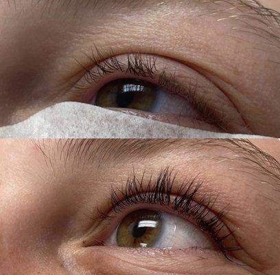 Lash lift & tint