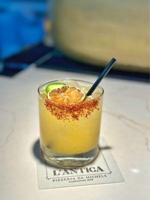 HEAT OF PASSION Jalapeño infused Acua del Sol Mezcal, Chinola Passionfruit, Lime, Pineapple, Agave