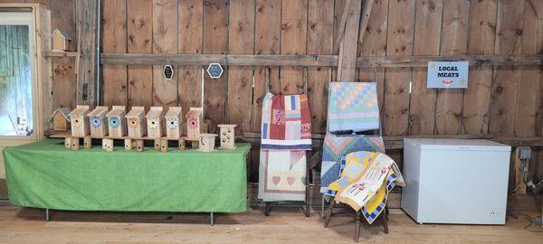 Inside of the store,  1875 barn conversion