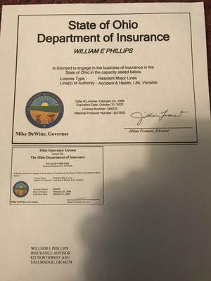 Insurance License